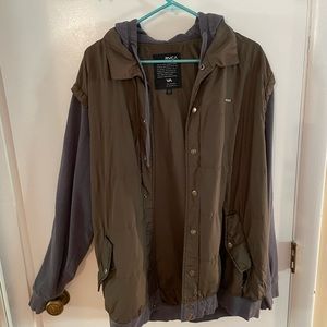 Rvca 2 tone jacket